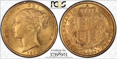 1881-S Sov S-3855B Shield MS62+