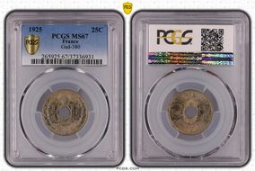 1925 25C Gad-380 F-171 MS67