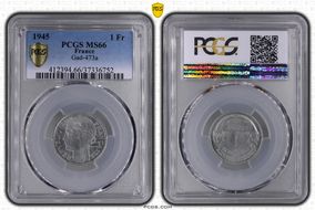 1945 1 Fr Gad-473a MS66