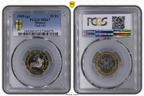 1995 (a) 10 Fr Gad-160 MS67