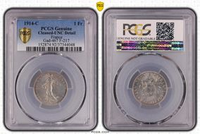 1914-C 1 Fr Gad-467 F-217 N1