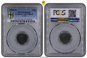 1941-E Pfg J-369 MS66