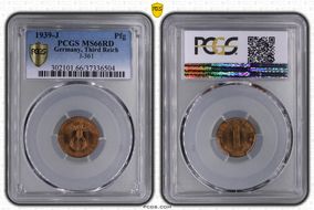 1939-J Pfg J-361 MS66RD