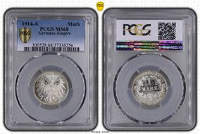 1914-A Mark J-17 Ag MS68