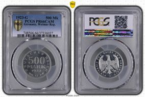 1923-G 500 Mk J-305 PR66CAM