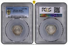 1911-E 1/2 Mk J-16 MS67