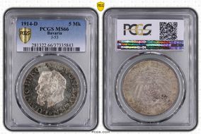 1914-D 5 Mk J-53 MS66