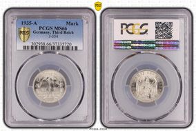 1935-A Mark J-354 MS66