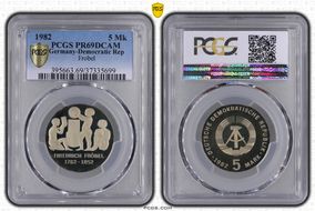 1982 5 Mk Frobel PR69DCAM