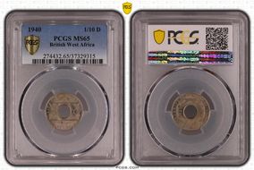 1940 1/10D KM-20 MS65