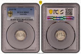 1919-M 3D MS63