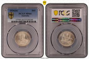 1936(m) Shil MS66