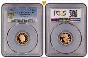 2019 1/2 Sov S-SB13 PR70DCAM