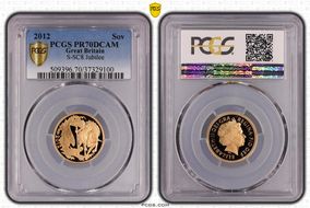 2012 Sov S-SC8 Diamond Jubilee PR70DCAM