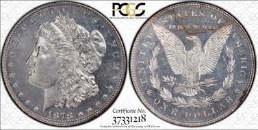 1878 7/8TF $1 VAM 30 Extra Talons Weak 7/0 MS63DMPL