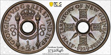 1929 1/2D MS66