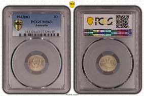 1943(m) 3D MS63
