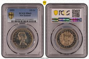 1953 1/2 Cr PR65