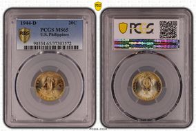 1944-D 20C MS65