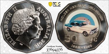 2016 50C Holden Heritage - FC MS69