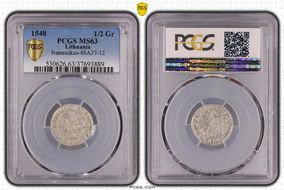 1548 1/2 Gr Ivanauskas-4SA37-12 MS63