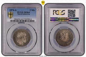 1876-A 2 Mk J-84 MS64