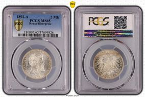 1892-A 2 Mk J-117 MS65