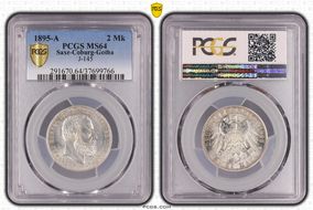 1895-A 2 Mk J-145 MS64