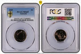 2005 $2 MS69