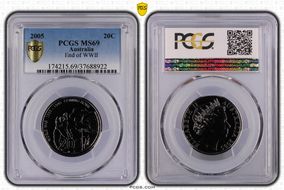 2005 20C End of WWII MS69