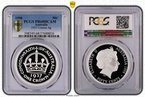 1998 50C 1937 Crown Ag PR68DCAM