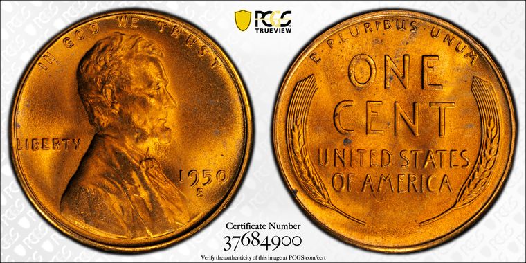 Cert 37684900 - Coin Image