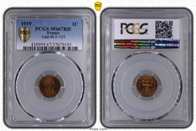 1919 1C Gad-90 F-105 MS67RD