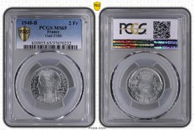 1948-B 2 Fr Gad-538b F-269 MS65