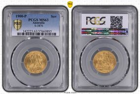 1900-P Sov S-3876 MS63