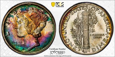 1939-D 10C MS68+ FB