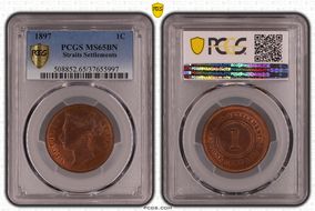 1897 1C KM-16 MS65BN
