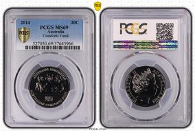 2014 20C Comforts Fund MS69