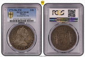 1772-Mo FM 8 R Yon-M8-72 Calico-1105 Inverted Mo FM XF40