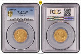 1899-P Sov S-3876 AU55