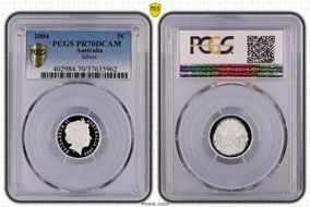 2004 5C Silver PR70DCAM