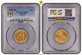 1907-M Sov S-3971 MS63