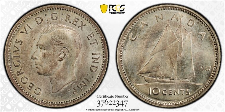 Cert 37622347 - Coin Image