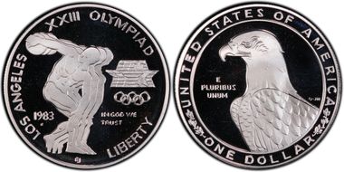 1983-S $1 Olympic PR69DCAM