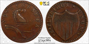 1786 NJ 1/2P Maris 20-N, Drunken Diecutter XF40BN
