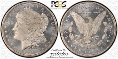 1890-O $1 MS66PL