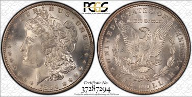 1894 $1 MS65+