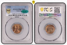 1909 1C Lincoln PR67RD
