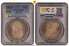 1911-D 5 Mk Birthday J-50 MS64