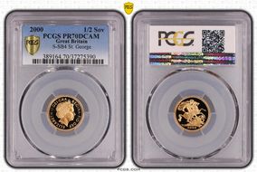 2000 1/2 Sov S-SB4 PR70DCAM